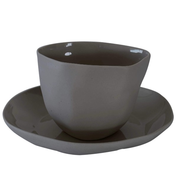 Latte & Tea Cup with Saucer