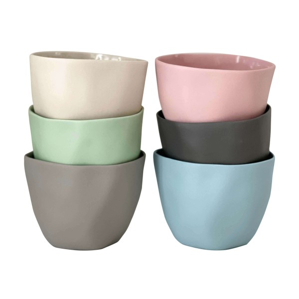 Egg Cups Set of 6 Colors