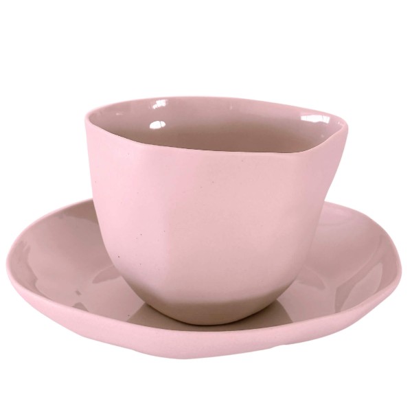 Latte & Tea Cup with Saucer
